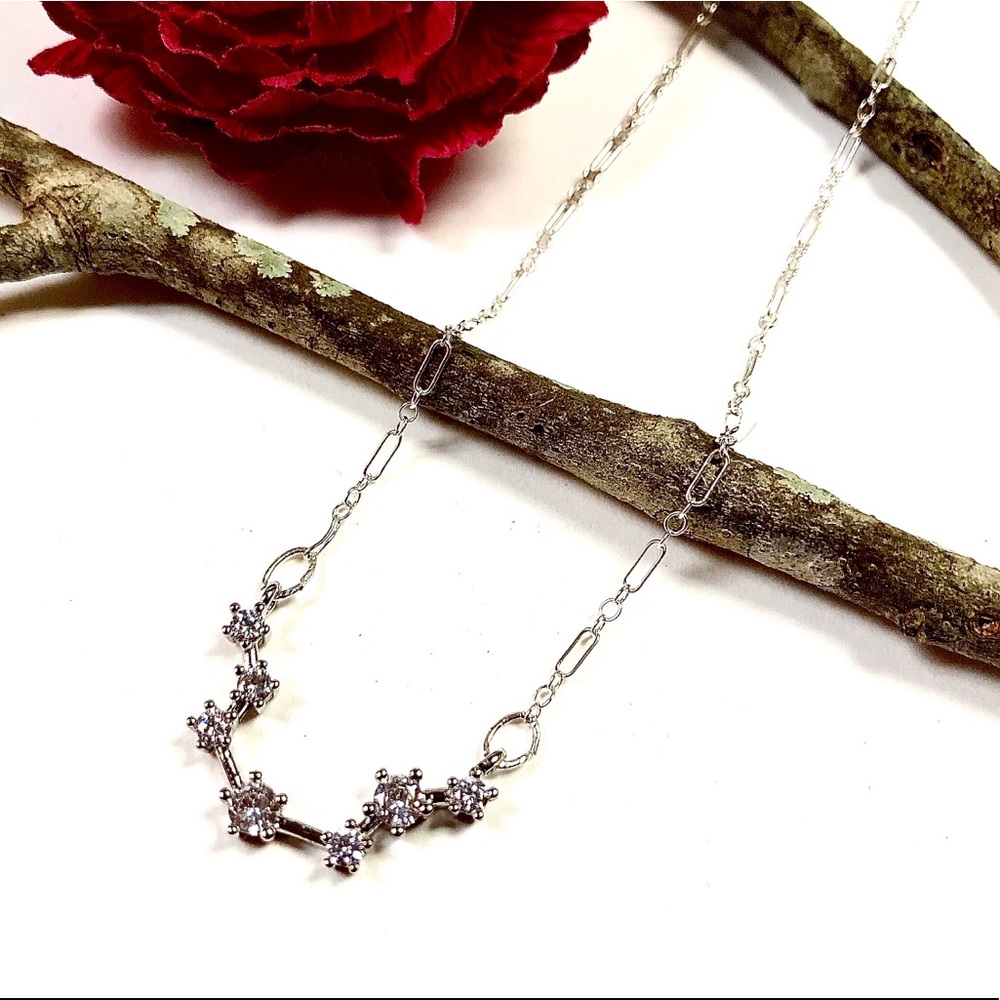 Aquarius Necklace, Constellation, Zodiac